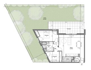  Appartement à vendre 3 pièces 71 m²