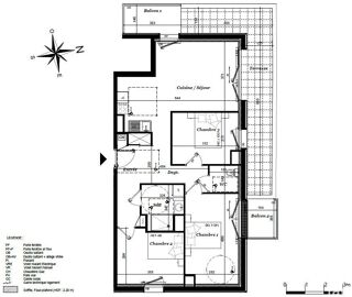  Appartement à vendre 4 pièces 75 m²