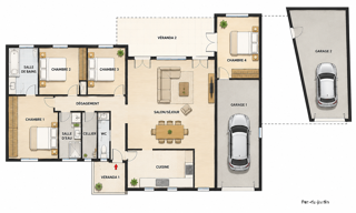  Maison à vendre 5 pièces 155 m²