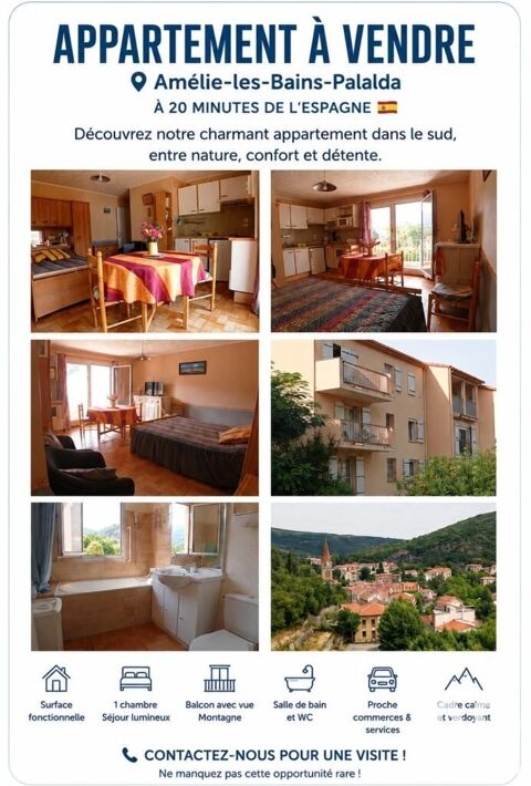   Vente Appartement 1 pièce Appartement - 1 pièce(s) - 28 m²