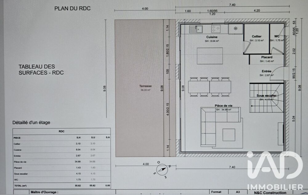 Vente Terrain Vente Terrain à bâtir 643 m&sup2; Peyrolles-en-provence