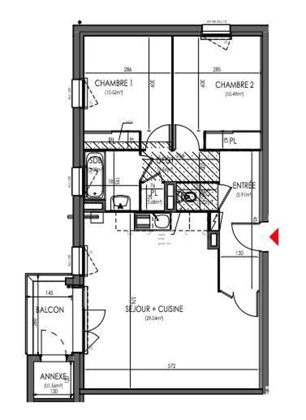 Vente Appartement Vente Appartement 3 pièces La roche-sur-yon