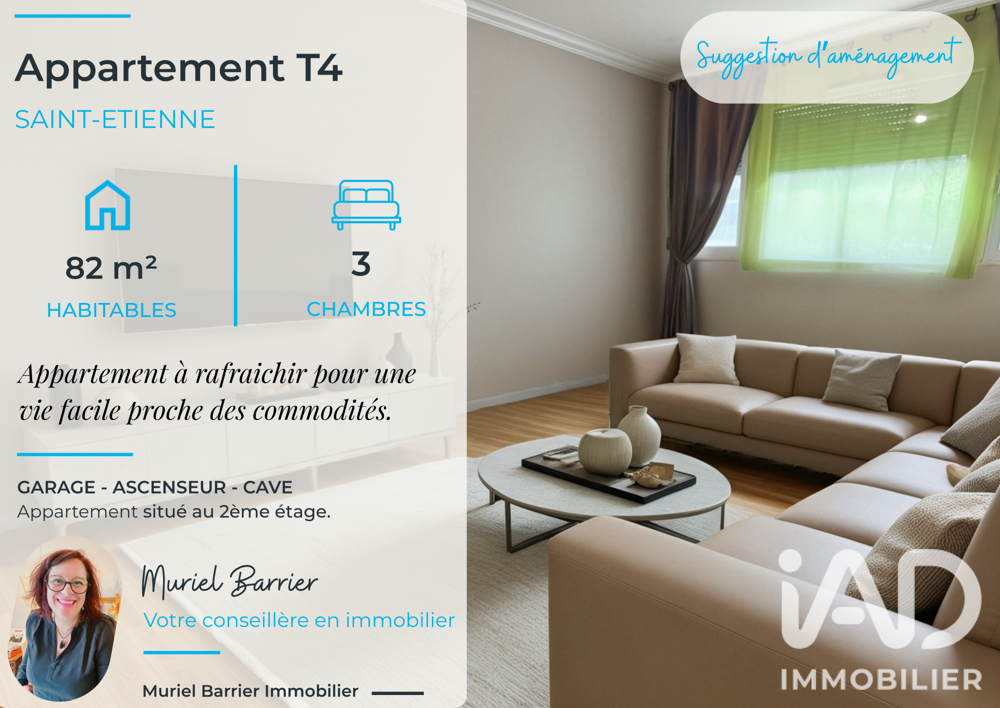 Vente Appartement Vente Appartement 4 pièces Saint-Étienne