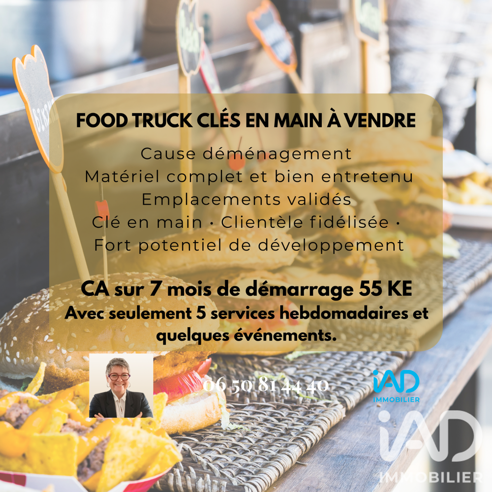   Vente Restauration rapide 8 m&sup2; 