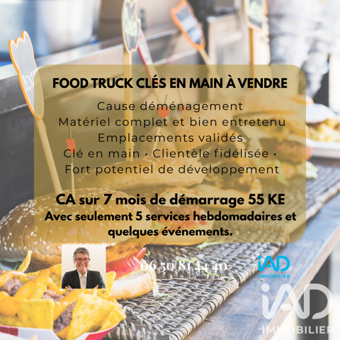 Vente Restauration rapide 8 m&sup2; 65000 83440 Fayence