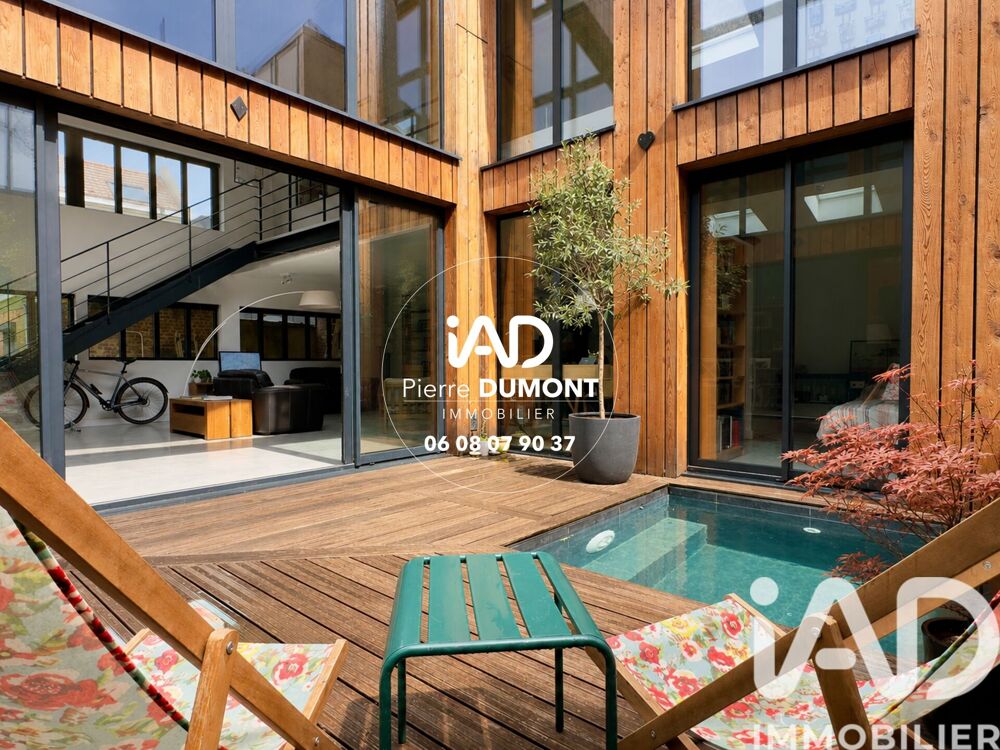 vente Maison - 5 pièce(s) - 180 m² Villeneuve-d'Ascq (59650)
