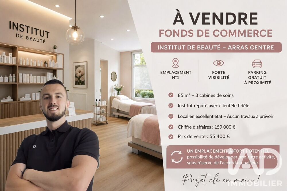   Vente Esthétique, Coiffure 85 m&sup2; 