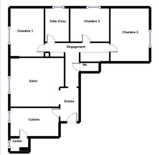  Appartement à vendre 4 pièces 84 m²