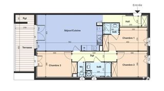  Appartement à vendre 4 pièces 89 m²