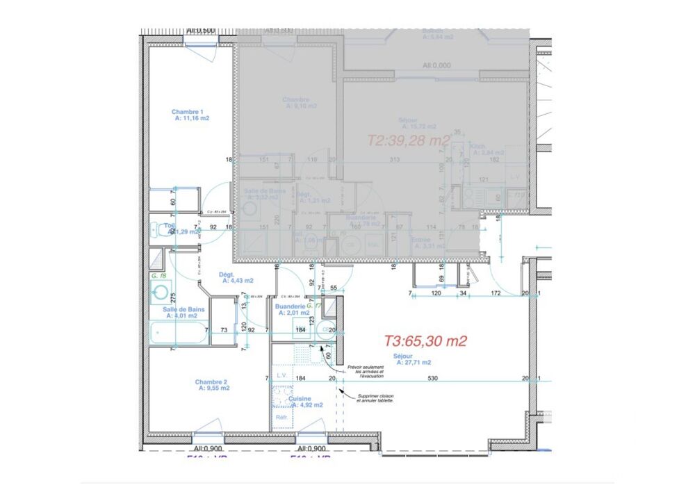 Vente Appartement 3 pièces