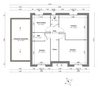  Terrain � vendre 663 m�