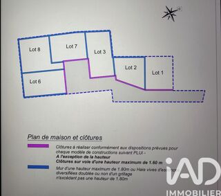  Terrain à vendre 537 m²