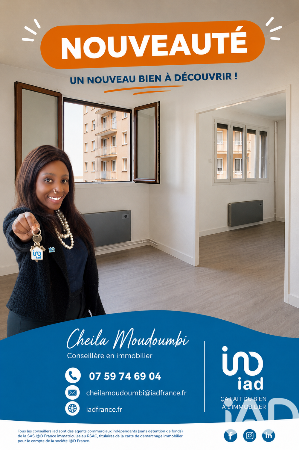 Vente Appartement 4 pièces