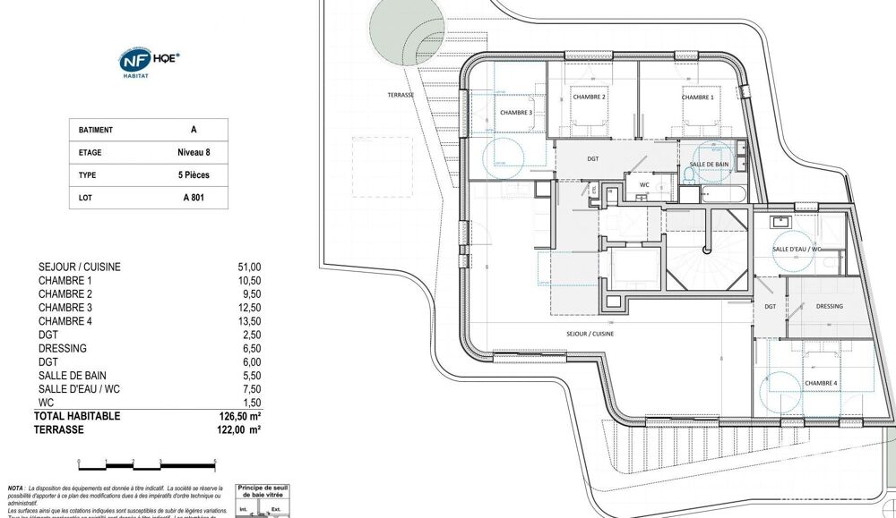 Vente Appartement 5 pièces