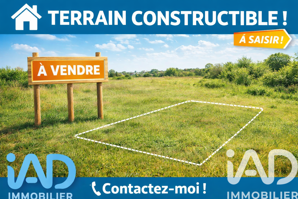 Vente Terrain Vente Terrain 934 m&sup2; Le molay-littry