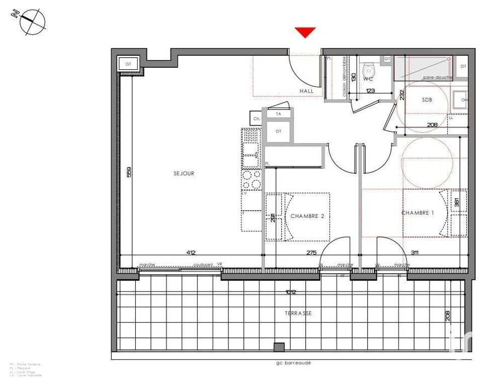 Vente Appartement 3 pièces