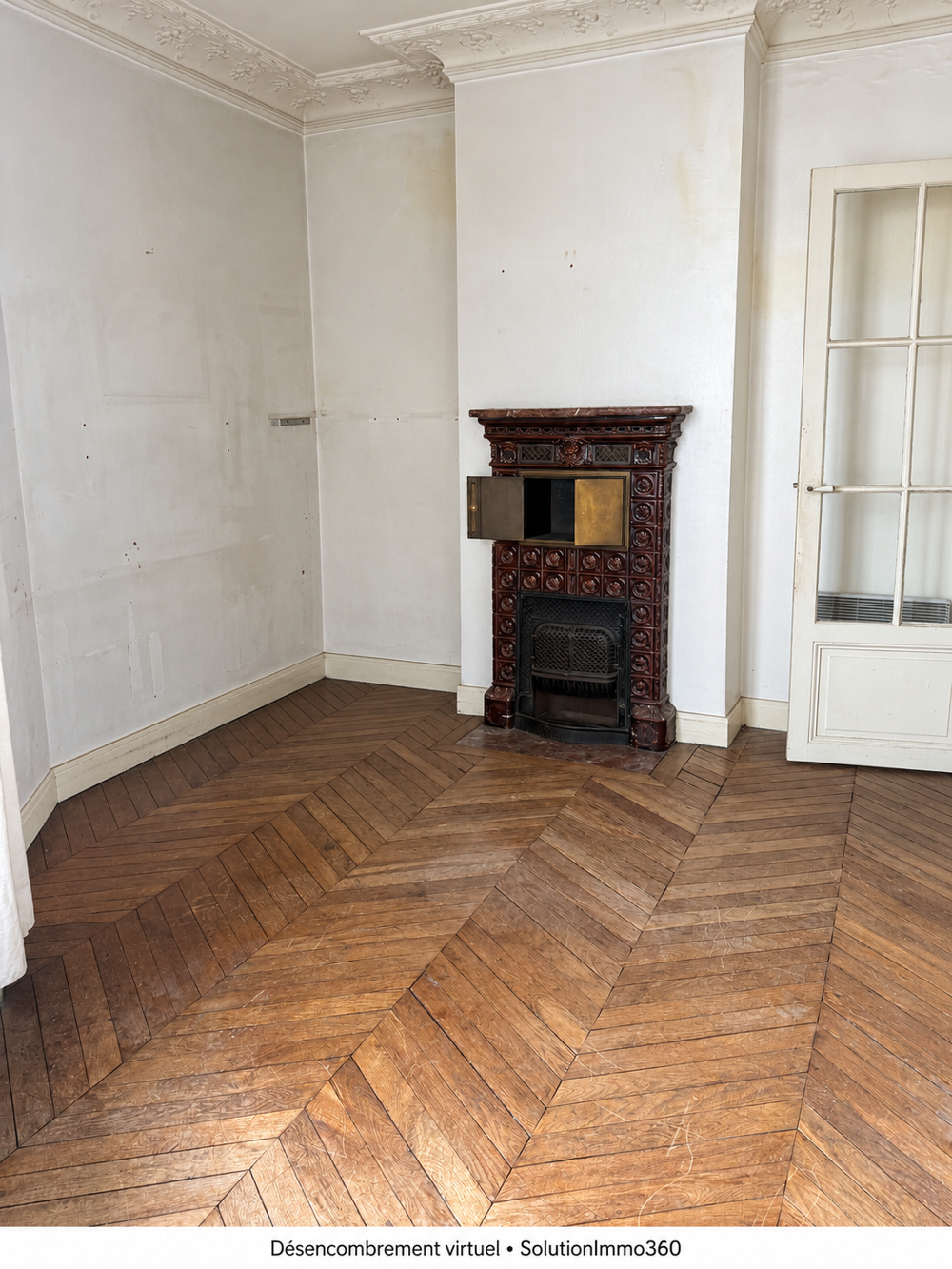 Vente Appartement Paris 15e - 3 pièces de charme à rénover, ascenseur et cave Paris 15