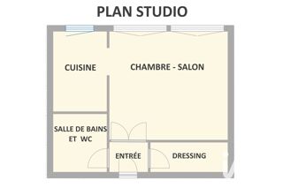  Appartement à vendre 1 pièce 28 m²