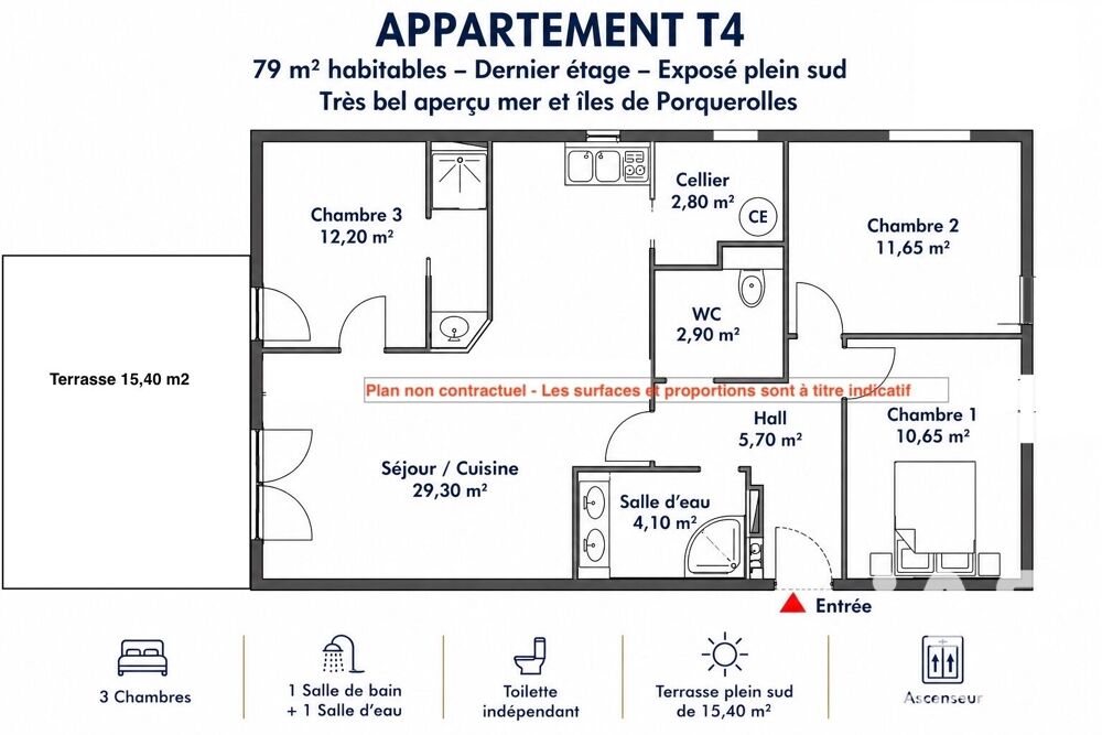 Vente Appartement 4 pièces