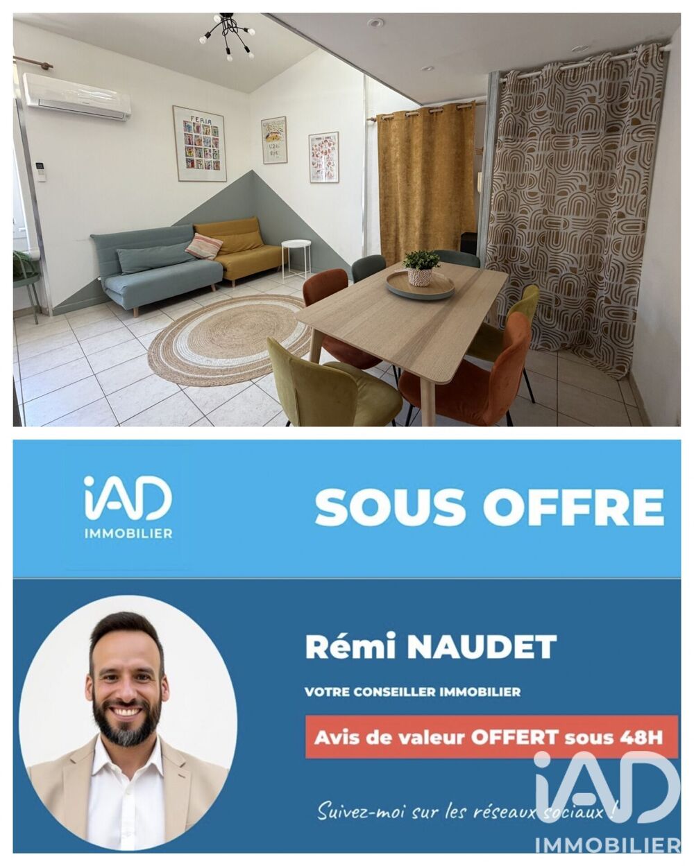 Vente Appartement 2 pièces