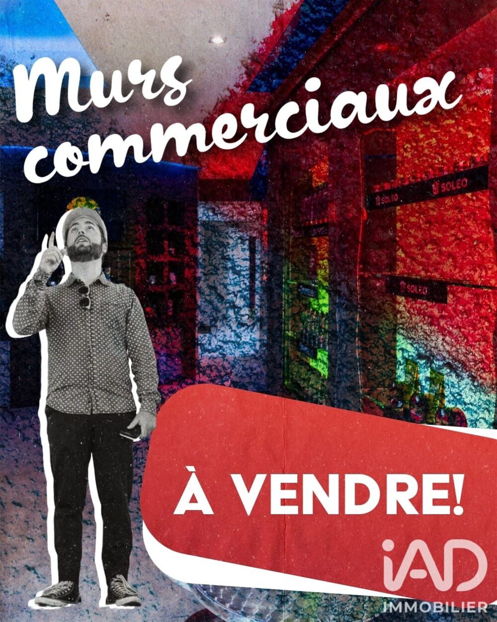   Vente Boutique/Local commercial 133 m&sup2; 