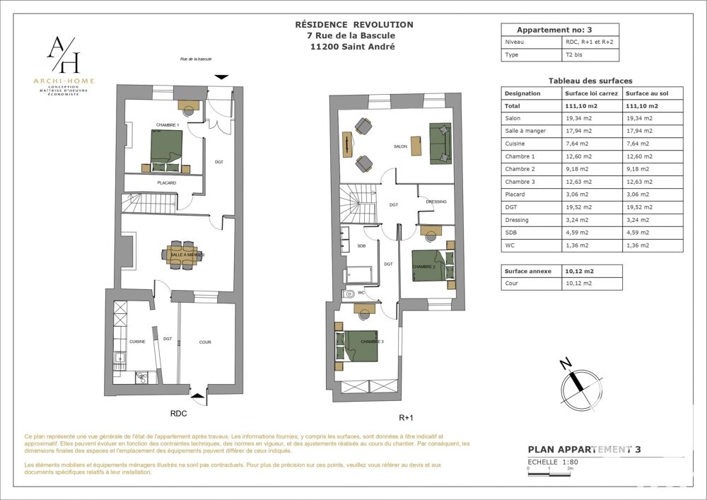 Vente Maison de village 5 pièces