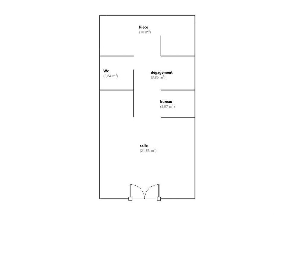 Vente Immeuble Vente Immeuble 42 m&sup2; Bagnols-sur-cèze