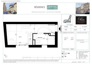  Appartement � vendre 1 pi�ce 18 m�