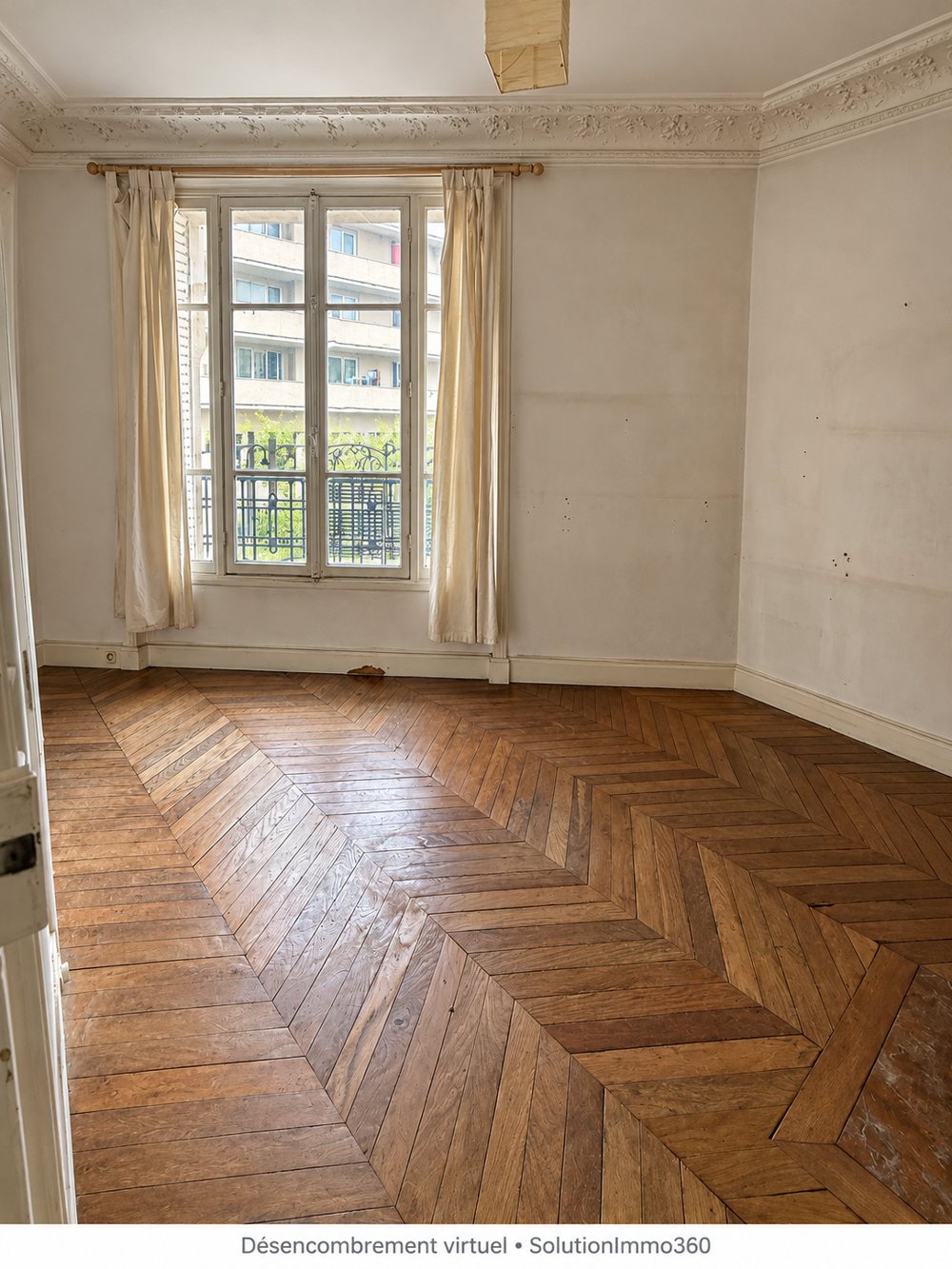 Vente Appartement Paris 15e - 3 pièces de charme à rénover, ascenseur et cave Paris 15