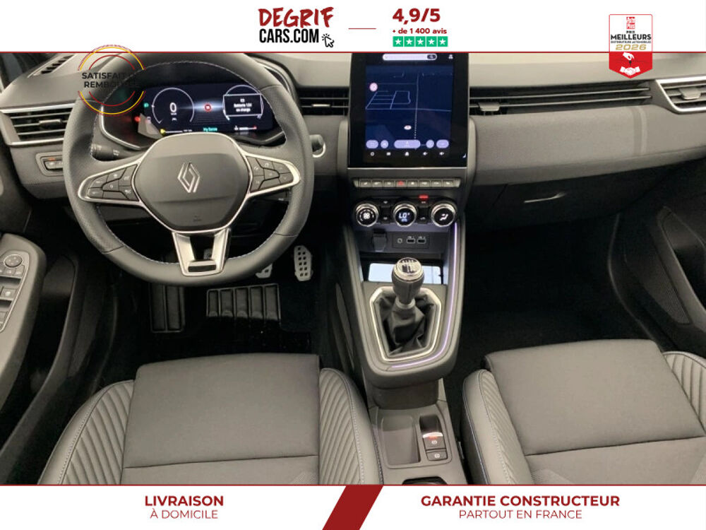 Clio TCE 90 CH GSR2 ESPRIT ALPINE + PACK VISION 360 + PACK HIVER 2025 occasion 35830 Betton
