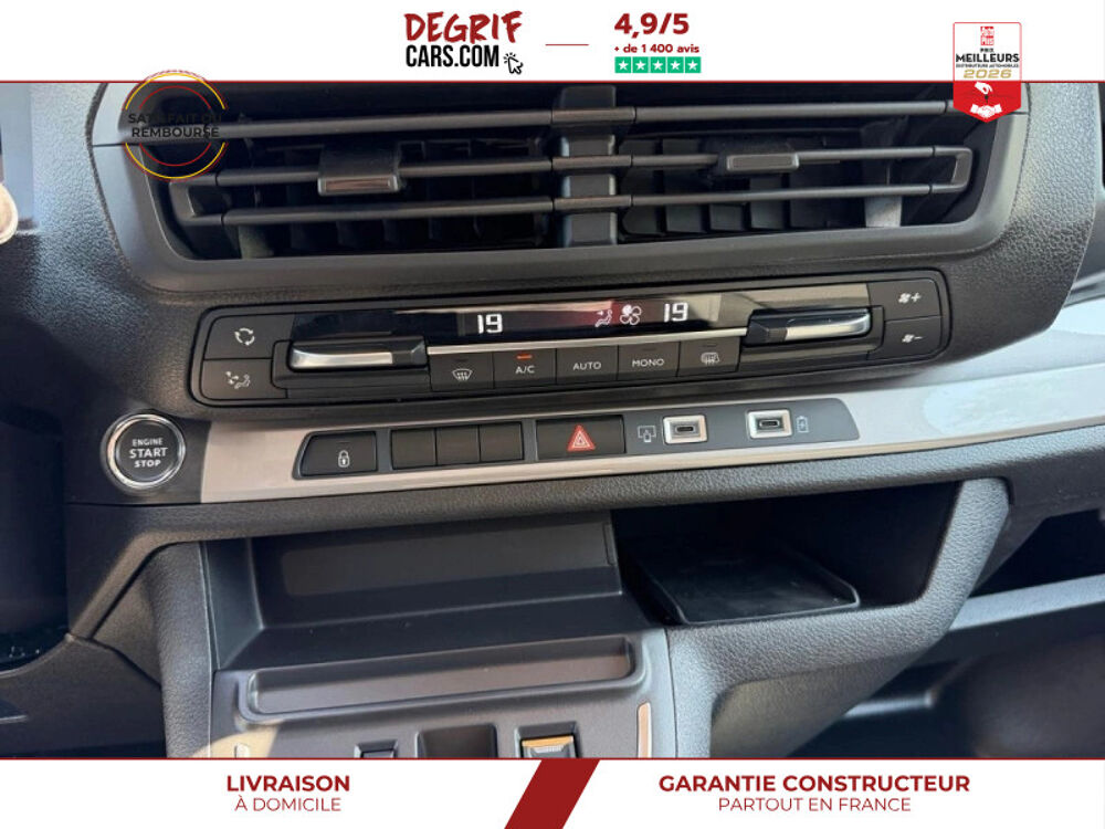 Scudo XL NOUVEAU MOTEUR 2.2 BlueHDi 180 EAT8 CABINE APPROFONDIE 5 2026 occasion 35830 Betton