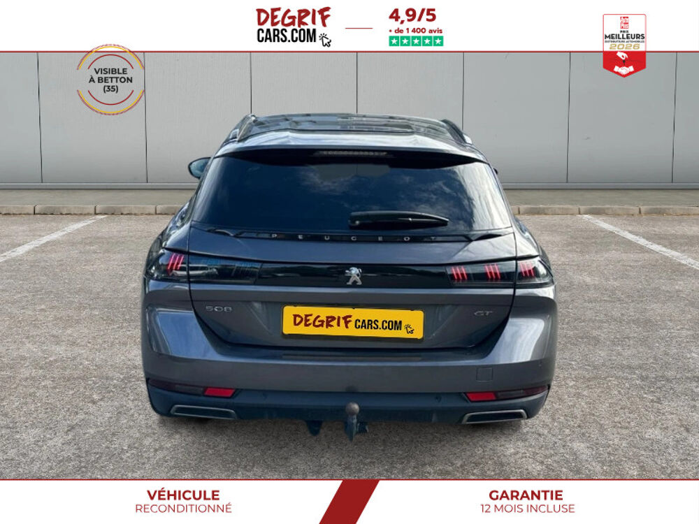 508 SW 1.5 BlueHDi 130 EAT8 GT + CUIR CHAUFFANT ET MASSANT + JAN 2022 occasion 35830 Betton