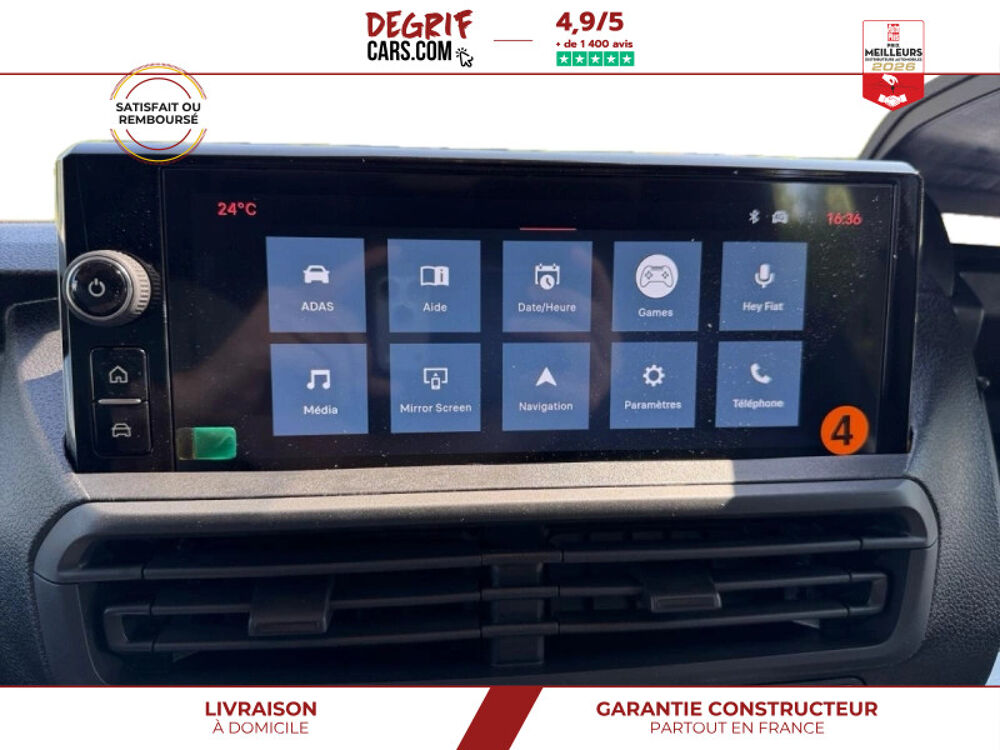 Scudo XL NOUVEAU MOTEUR 2.2 BlueHDi 180 EAT8 CABINE APPROFONDIE 5 2026 occasion 35830 Betton