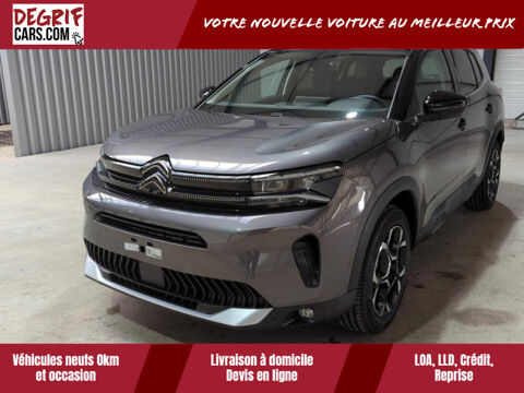Citroën C5 aircross HYBRIDE 136 E-DCS6 MAX + AMBIANCE URBAN BLACK 2025 occasion Saint-Gilles 35590
