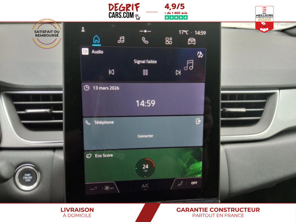 Captur E-Tech full hybrid 160 ch Techno 2026 occasion 35830 Betton