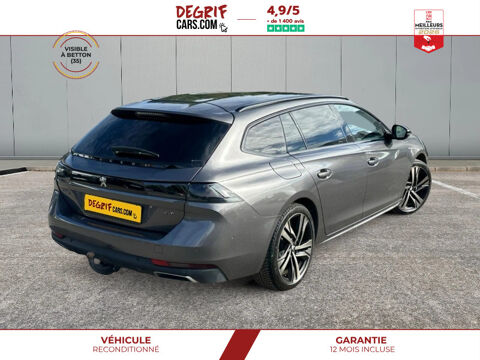508 SW 1.5 BlueHDi 130 EAT8 GT + CUIR CHAUFFANT ET MASSANT + JAN 2022 occasion 35830 Betton
