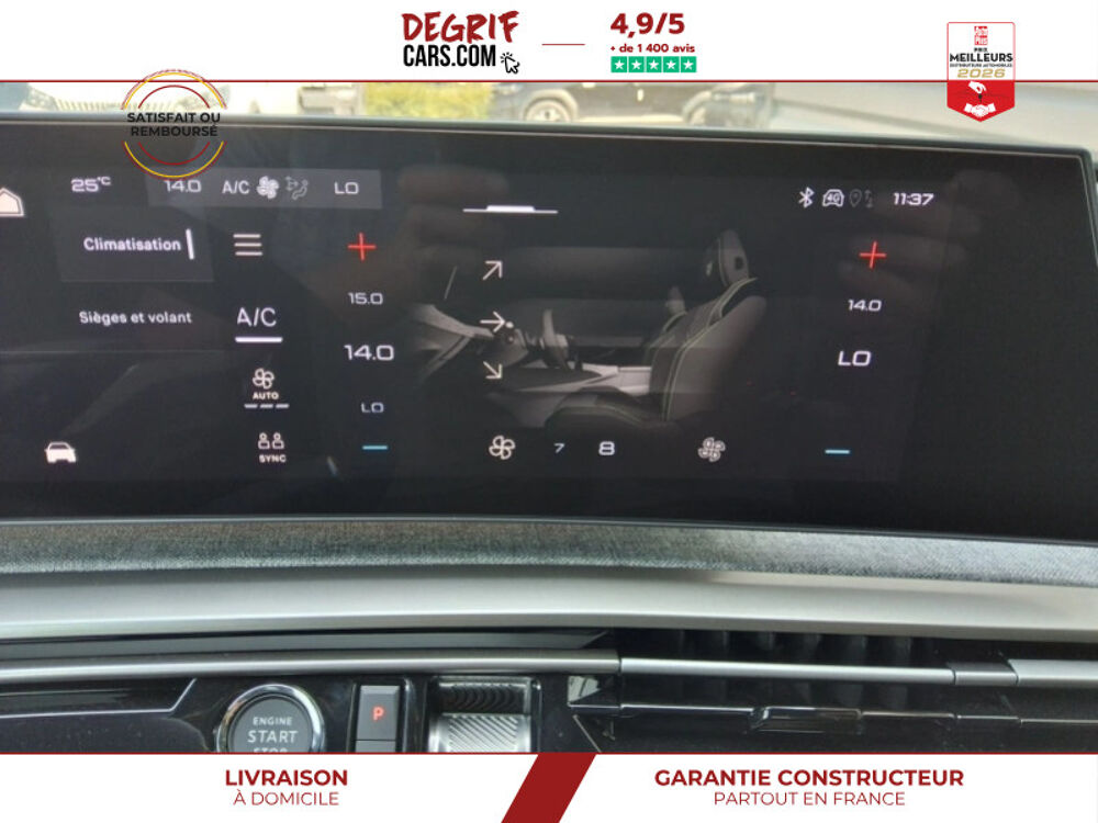 3008 Hybrid 145 e-DCS6 GT Exclusive + PACK VISION 360 & DRIVE ASS 2026 occasion 35830 Betton