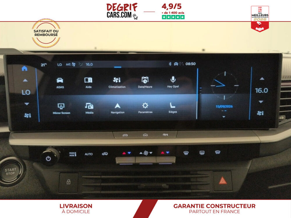 Grandland 1.2 Turbo Hybrid 145 ch e-DCT6 GS 2025 occasion 35830 Betton