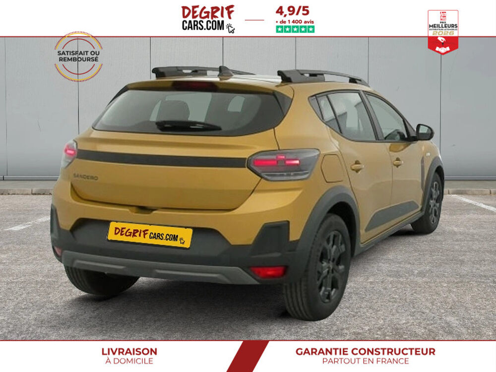Sandero TCE 110 STEPWAY EXTREME + PACK HIVER + ROUE DE SECOURS 2026 occasion 35830 Betton