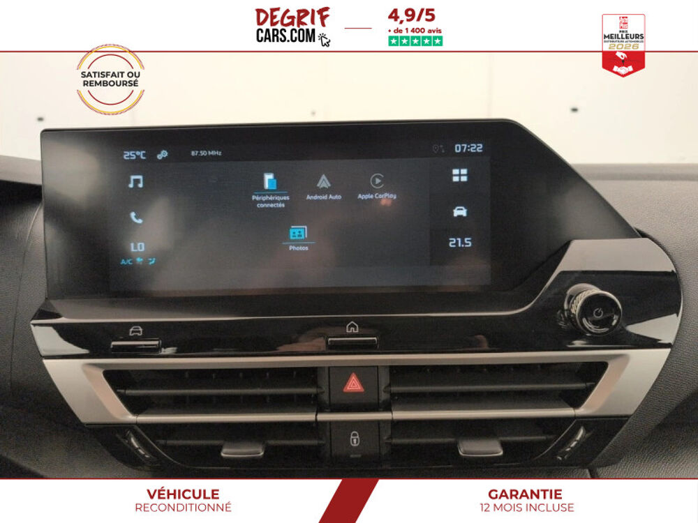 C4 Hybride 110 ch e-DCS6 You 2025 occasion 35830 Betton