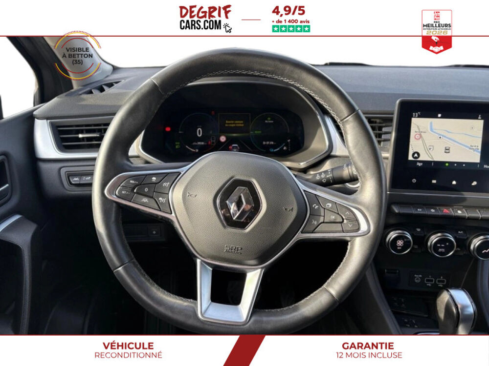 Captur 1.6 E-Tech Hybride Rechargeable 160 Techno + Pack Driving As 2022 occasion 35830 Betton