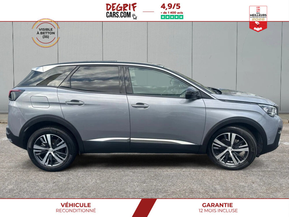 3008 1.6 THP 165 EAT6 Allure + CARPLAY + GARANTIE 12 MOIS 2017 occasion 35830 Betton