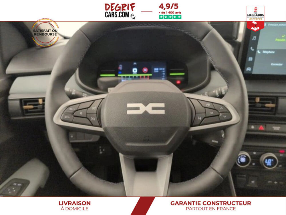 Sandero TCE 110 STEPWAY EXTREME + PACK HIVER + ROUE DE SECOURS 2026 occasion 35830 Betton