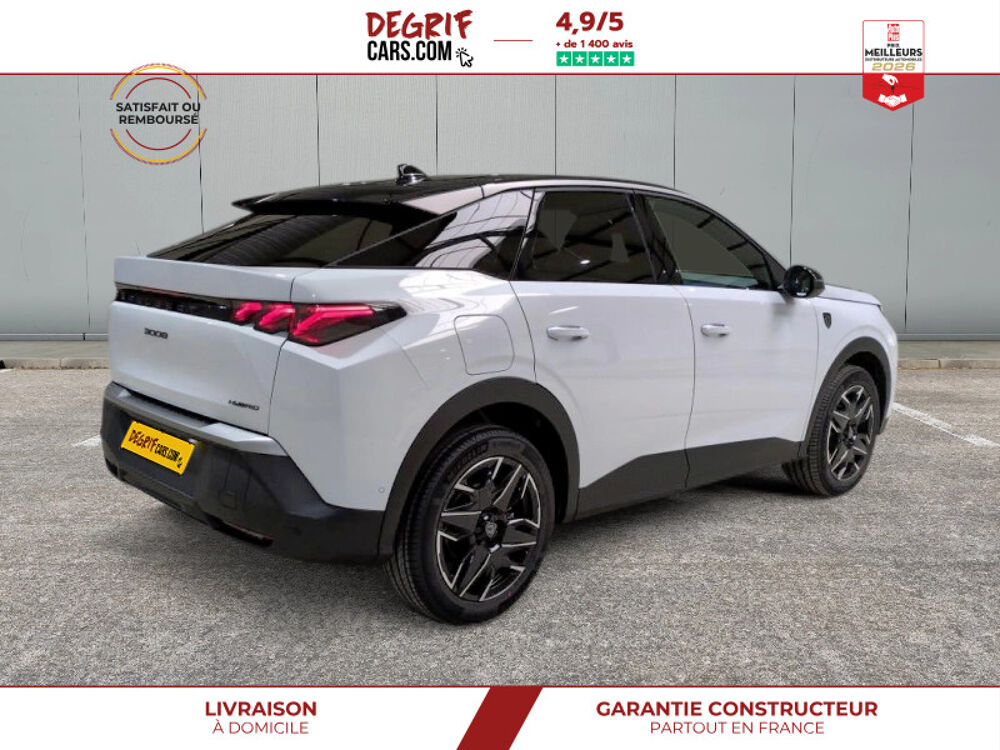 3008 HYBRID 145 BVA E-DCS6 GT + TOIT PANO + PACK 360 VISION & DRI 2026 occasion 35830 Betton