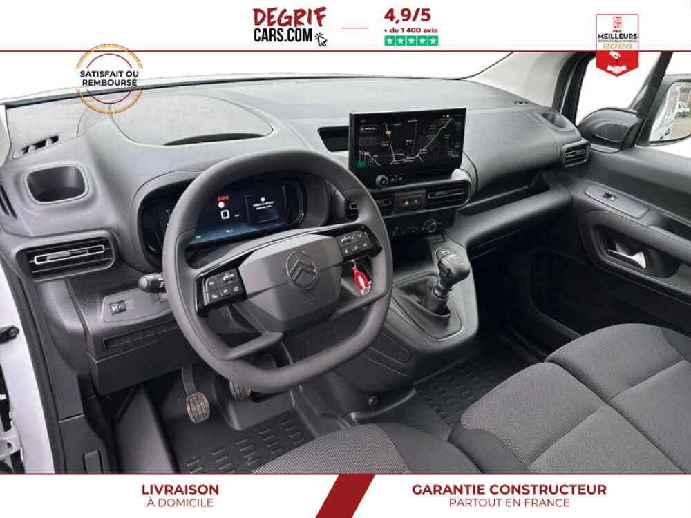 Berlingo 1.5 BlueHDi S&S 100CH FOURGON M 650KG 3 PLACES + PACK PREMIU 2025 occasion 35830 Betton