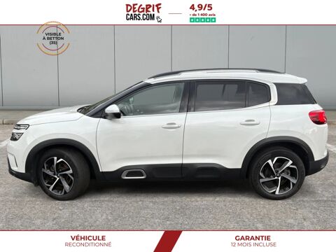 C5 aircross 1.5 BlueHDi 130 BV EAT8 Shine - BLANC NACR&Eacute; 2021 occasion 35830 Betton