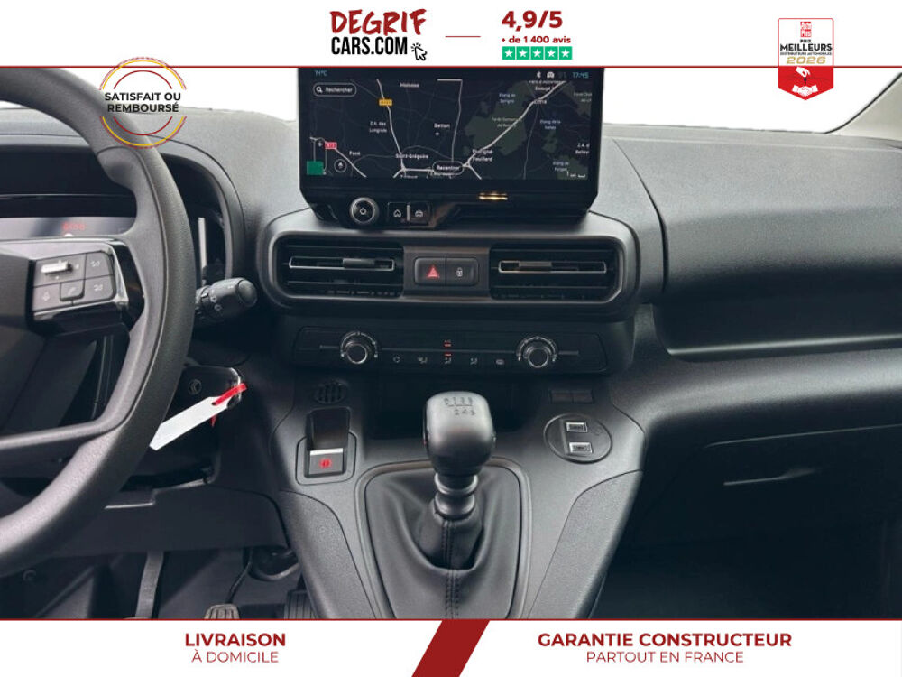 Berlingo 1.5 BlueHDi S&S 100CH FOURGON M 650KG 3 PLACES + PACK PREMIU 2025 occasion 35830 Betton