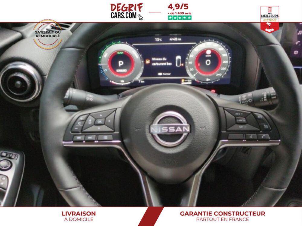 Juke HYBRID 143 BVA N-CONNECTA + SIEGES CHAUFFANTS + VOLANT CHAUF 2026 occasion 35830 Betton