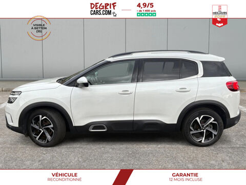 C5 aircross 1.5 BlueHDi 130 BV EAT8 Shine - BLANC NACR&Eacute; 2021 occasion 35830 Betton