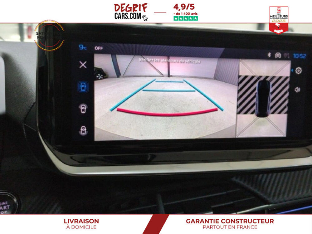 208 HYBRID 145CH BVA E-DCS6 GT + NAVI + CAMERA 360 + DRIVE ASSIS 2026 occasion 35830 Betton